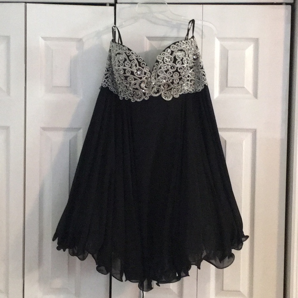 Black and silver formal